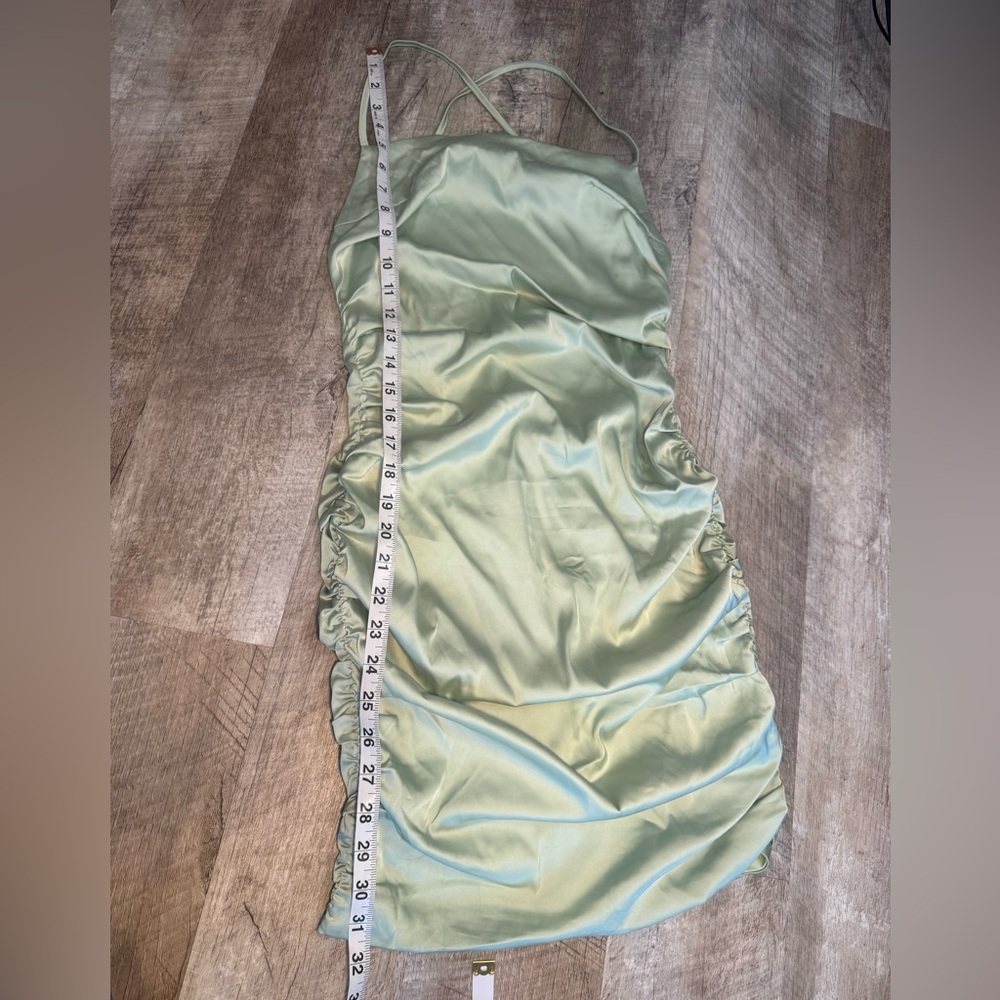 Rosedress NWT Size Small, mint green, skinny strap open back mini w/back detail - Picture 12 of 14